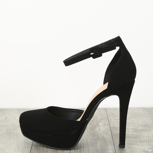 HP💃Last 7.5 Ankle Strap Sandal Platform High Heel - Picture 3 of 4